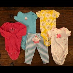 9 Month Carter’s Onesies
